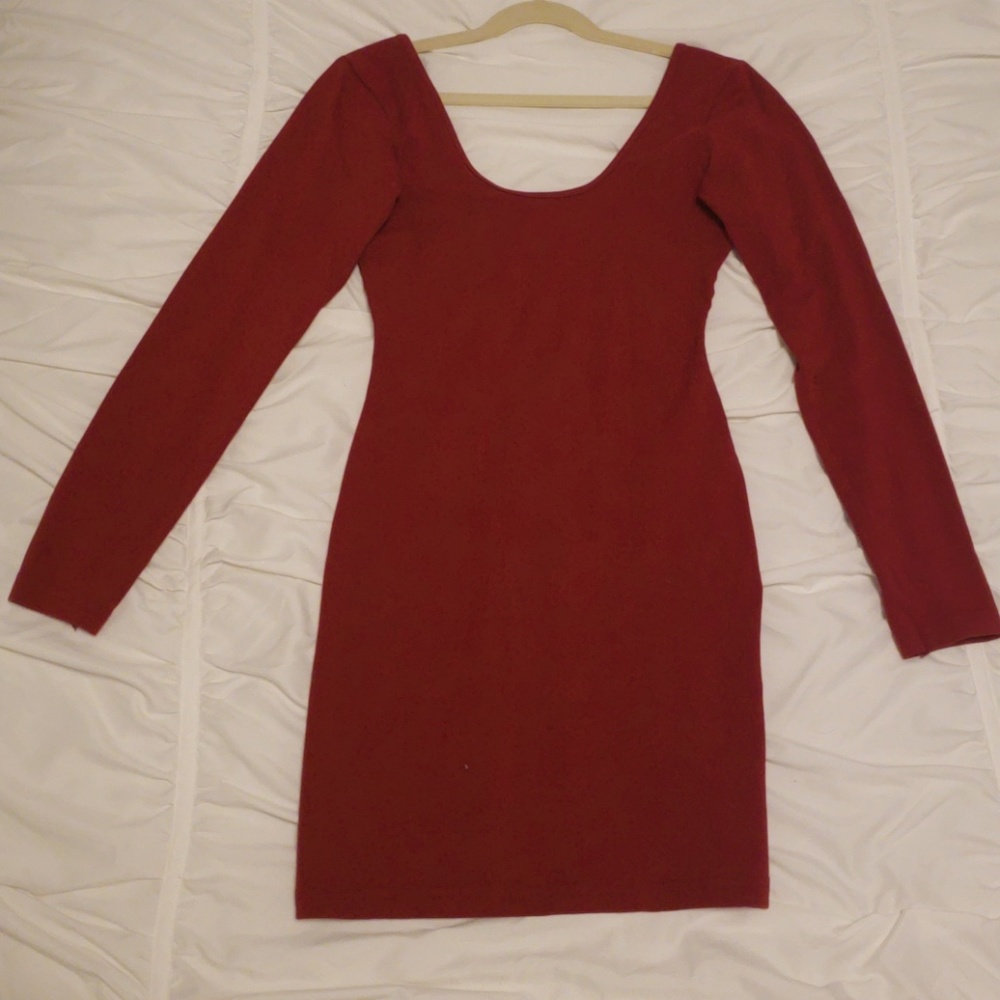 American Apparel long sleeve bodycon dress